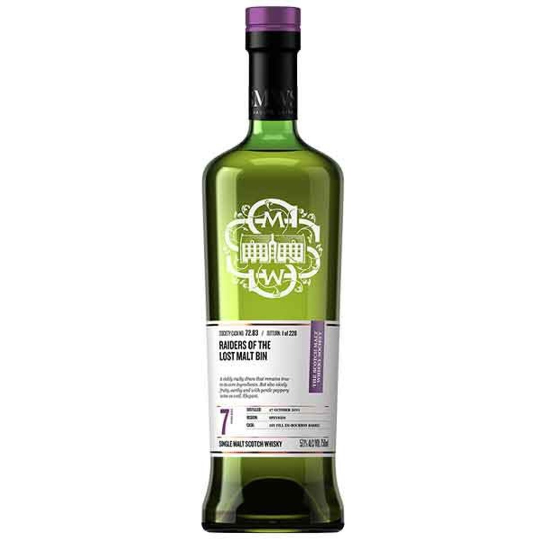 Smws協會米爾頓道夫72.83單桶原酒威士忌 700ml